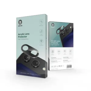 Green Lion Acrylic Lens Protector for Samsung Galaxy Z Flip 5 - Black