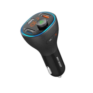 Green Wireless Hands-Free Car Kit with Built-In FM Transmitter ( QC3.0 + PD 20W ) 38W