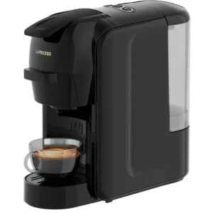 LePresso Lieto 3 in 1 MultiCapsule Coffee Machine 0.6L 1450W-Black