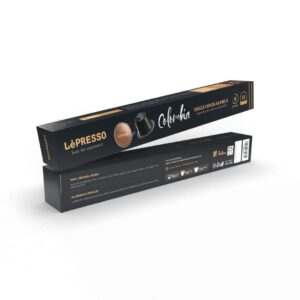 LePresso Aluminum capsules for Nespresso 100% Arabica 10pc - Colombia origin blend