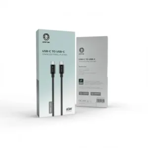 Green Lion Type-C to Type-C 60W 1Meter Black