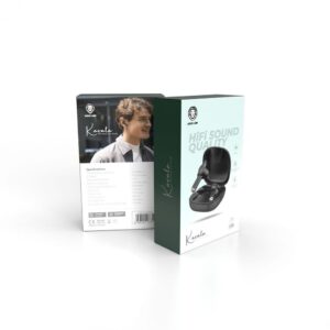 Green Lion Kavala TWS Wireless Buds - Black