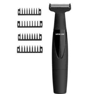 Green Lion One Blade Beard Trimmer 500mAh - Black