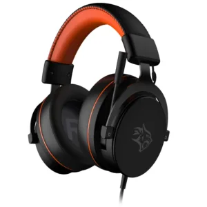 Porodo Gaming PC RGB ENC Gaming Headphones - Black