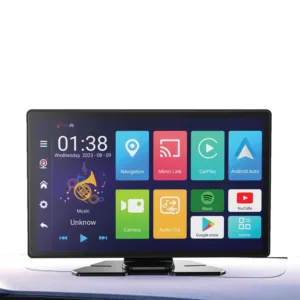 Porodo Android 13 Dispaly Screen with DVR-4+64GB - Black