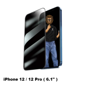 Green 9H Steve Privacy Full Glass Screen Protector for iPhone 12 / 12 Pro ( 6.1" ) - B