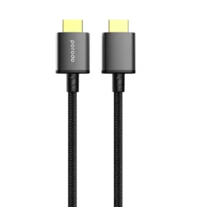 Porodo 8K HMDI PVC Cable 1.8M - Black