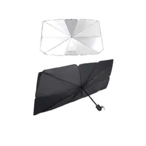 Green lion  Car Windshield Umbrella black