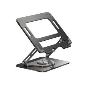 Green Lion 360 Rotatable Laptop Stand - Black