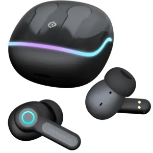 Powerology  Quard Mic ENC TWS Earphone - Black