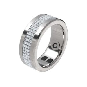 Porodo Smart Wearable Lady  Ring Size 9 - Silver