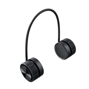 Porodo Lifestyle Neckband Cooling Fan - Black