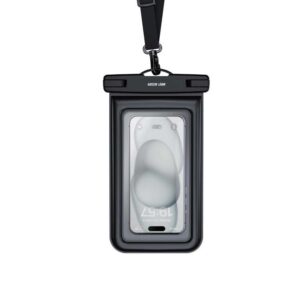 Green Lion Waterproof Pouch For 7.2inch Phone - Clear