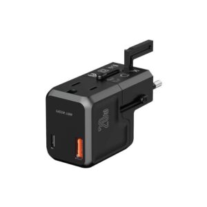 Green Lion Mini Travel adapter PD 20W - Black