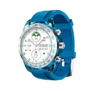 Porodo Raytona Smart Watch Blue dial + Silicon Strap