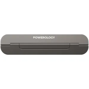 Powerology Alum. Foldable and Portable Laptop Stand - Grey