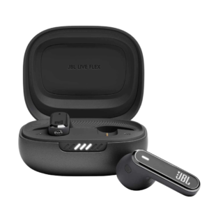 JBL Live Flex True Wireless Noise Cancelling Earbuds - Black