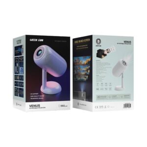 Green Lion VENUS 4K Portable Projector - White