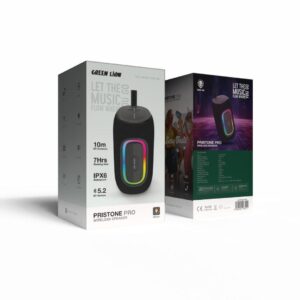 Green Lion Pristone Pro Wireless Speaker - Black