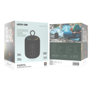 Green Lion Porto Wireless Speaker - Black
