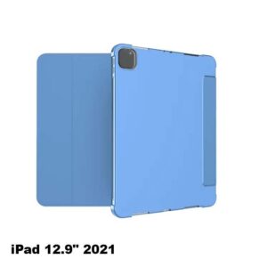 Green Lion Corbet Leather Folio Case for iPad 12.9" 2021 - Ice Blue