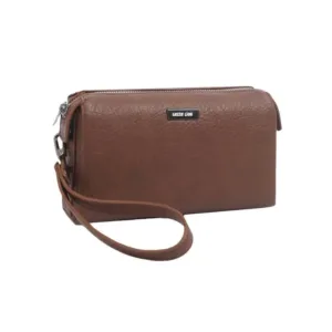 Green Lion Marly Clutch Bag - Brown