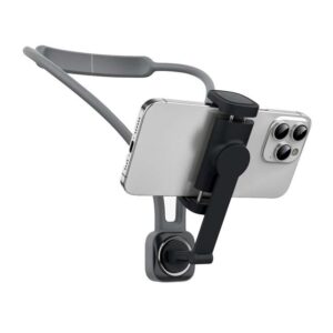 Porodo Neck Strap Mount with Stand - Black