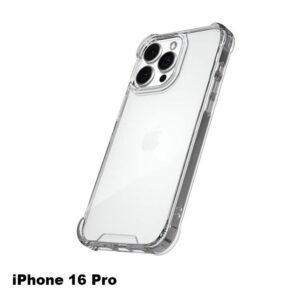 Green Lion Anti-Shock Case for iPhone 16 Pro - Clear