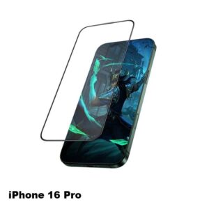 Green Lion 9H Steve Matte AR Glass Protector for iPhone 16 Pro - Clear
