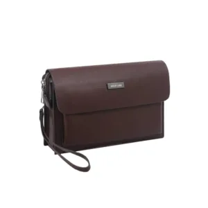 Green Lion  Mara Clutch Bag - Brown