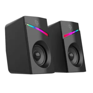 Porodo Gaming Speakers Wired 1.1m RGB - Black