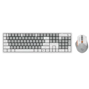 Porodo Gaming 2.4G and BT Keboard with Mouse DPI 1600 - White/B