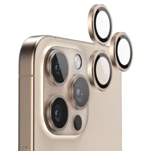 Green Lion Classic Camera Lens For iPhone 16 Pro/16 Pro Max - Desert Titanium