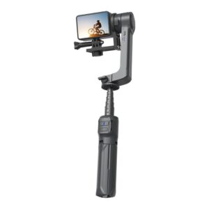 Porodo Anti-Shake Gimbal with rotatable central control - Black