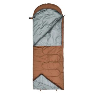 Porodo Lifestyle Camping Sleeping Bag with Heat Function - Brown