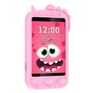 Porodo Kids Phone with Case and Lanyard 700mAh 192MB - Pink