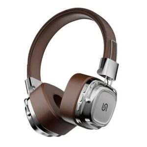 Porodo Soundtec Vintage Headphone - Brwon/Silver