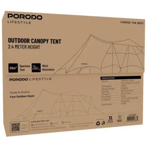 Porodo Lifestyle Camping Canopy- Off White