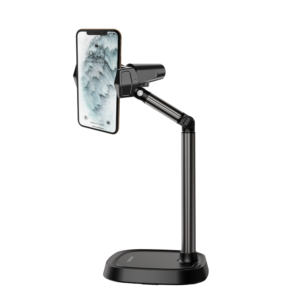 Porodo Telescopic Desktop Lazy Bracket - Black