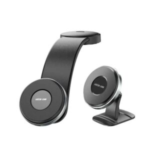 Green Lion 2 in1 Magflex Wireless Car Charger - Black