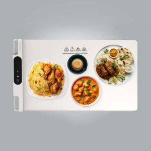 Porodo Lifestyle Electric Warming Table Mat - White