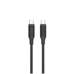 Green Lion USB-C to USB-C PVC Cable 2M - Black