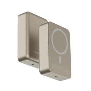 Powerology 20000 mAh 20W PD & 15W Magsafe Power bank - Desert Titanium