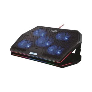 Porodo Gaming Multi-Fan Cooling Pad - Black