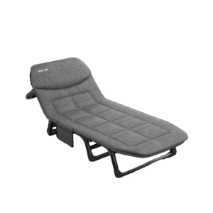 Green Lion Foldable Camping Bed - Gray