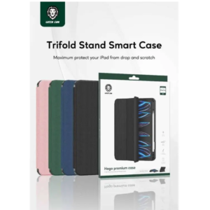 Green Lion Hogo Premium Case with Pencil Holder for iPad 10 10.9" - Green