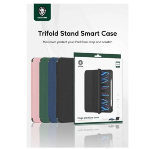 Green Lion Hogo Premium Case with Pencil Holder for iPad Pro Air 4/5 11"/10.9"-Pink