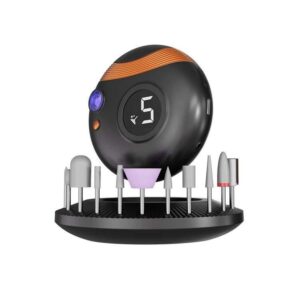 Porodo 3-in-1 Electric Nail Multi-Functional Manicure & Pedicure Tool with 11pcs Set