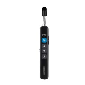 Green Lion Wireless Presenter With Retractable Pointer - Black