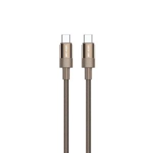 Green Lion Desert Spark Cable USB-C to USB-C 1M 60W- Desert Titanium